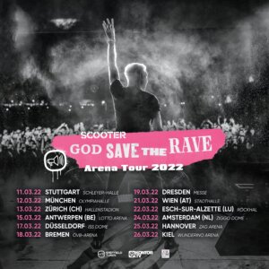 Scooter - GODSAVETHERAVE Arena Tour 2022 (Foto Credit: Philip Nürnberger)