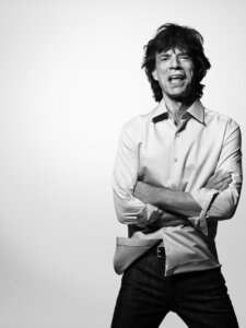 Mick Jagger – Pressefoto (Foto Credit: Bryan Adams)