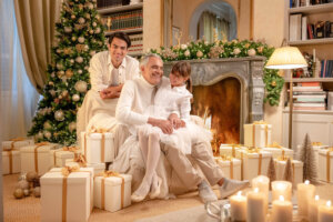 Matteo, Andrea und Virginia Bocelli - Pressefoto (Foto Credits (c): Giovanni de Sandre)