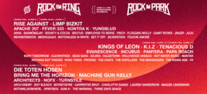 Line Up Rock am Ring / Rock im Park 2023 - Banner (Bild Credits (c): Rock am Ring / Rock im Park)