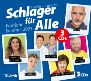 Various Artists - "Schlager für Alle – Frühjahr/Sommer 2023" (3CD-Compilation - TELAMO Musik)
