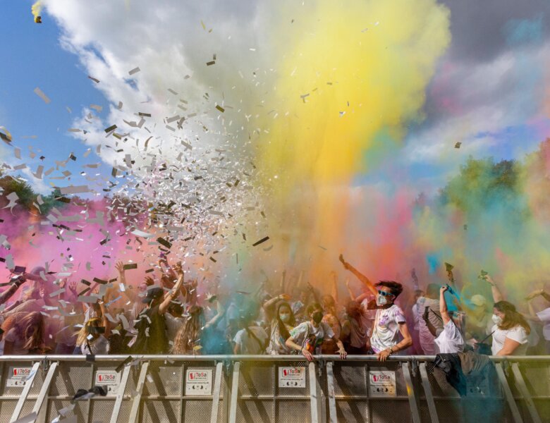 Holi Farbrausch Osnabrück-Georgsmarienhütte   (01.07.2023) – eine Nachlese