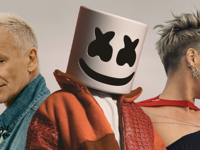 Marshmello x P!NK x Sting – „Dreaming“ (Single + Audio Video)