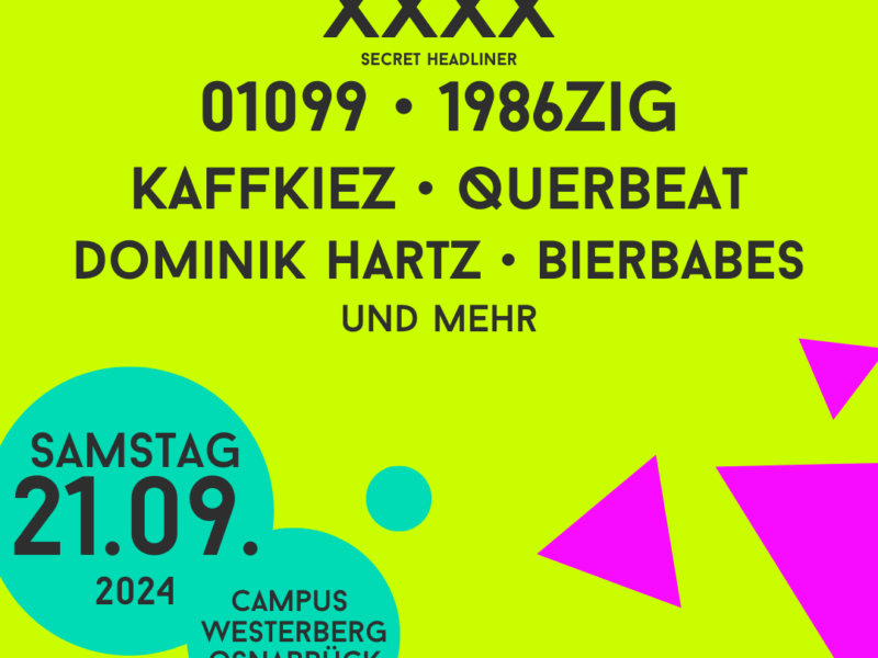 Campus Festival Osnabrück (21.09.2024)