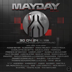 Mayday 2024 - Line Up (Bild Credits (c): I-Motion)