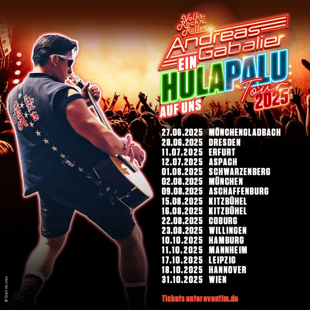  Foto zu Andreas Gabalier live - "EIN HULAPALU AUF UNS"-Tour 2025 - POP-HIMMEL.de 