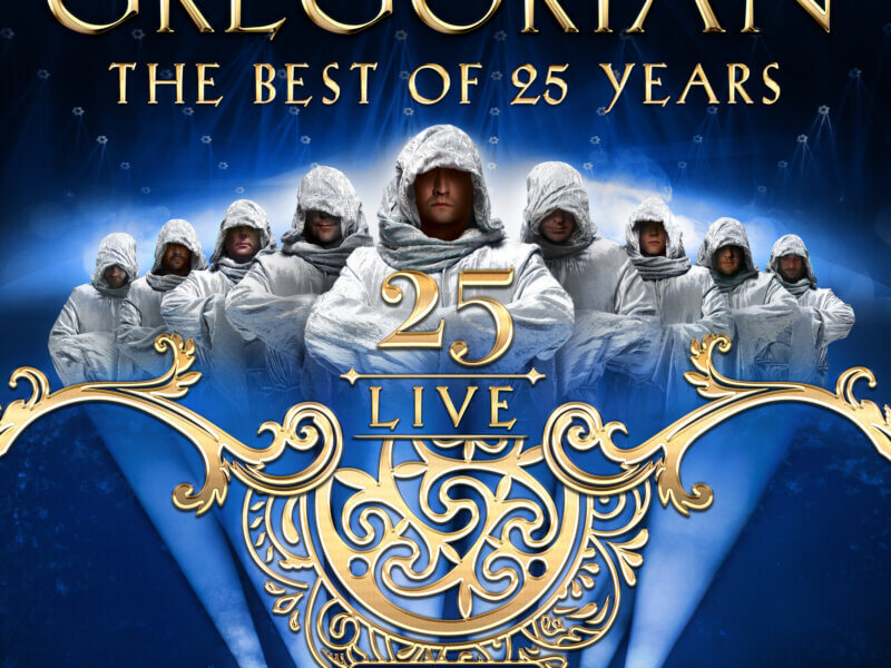 Gregorian – „25 Live – The Best Of 25 Years“ (Album – VÖ: 24.10.2025) // Single „Sky And Sand“ out now