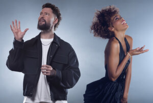 Calum Scott und Whitney Houston - Pressebild (Foto Credits (c): Rebecca Johnson und Steven Meisel)