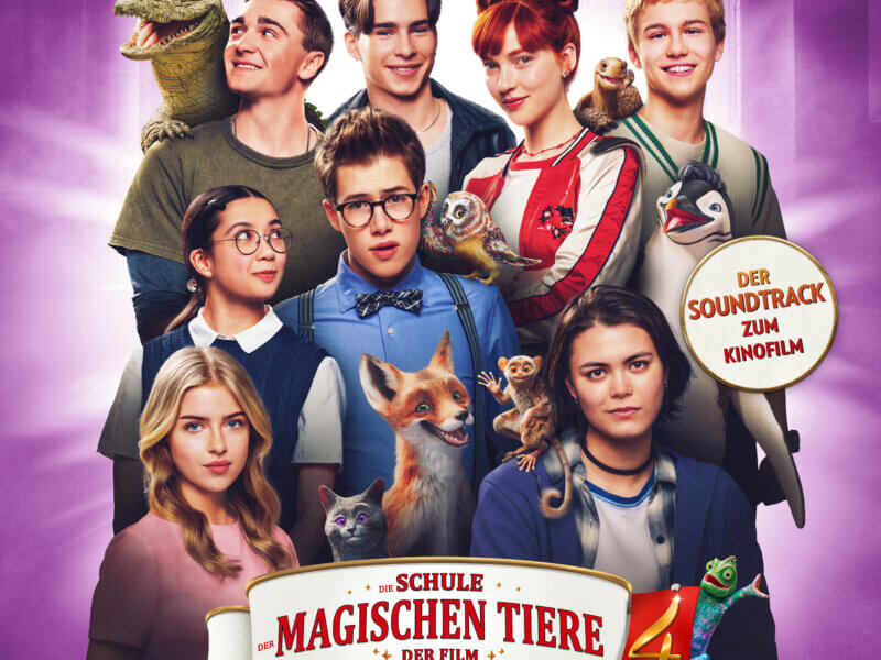 „Die Schule Der Magischen Tiere 4“ (Soundtrack – VÖ: 26.09.2025) //  Single  „Mein Herz Schreit Yeah“ von Esther Graf out now