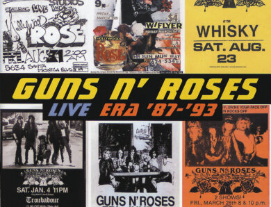 Guns N‘ Roses – „Live Era ’87 – ’93“ (Live-Album – VÖ: 21.11.2025)