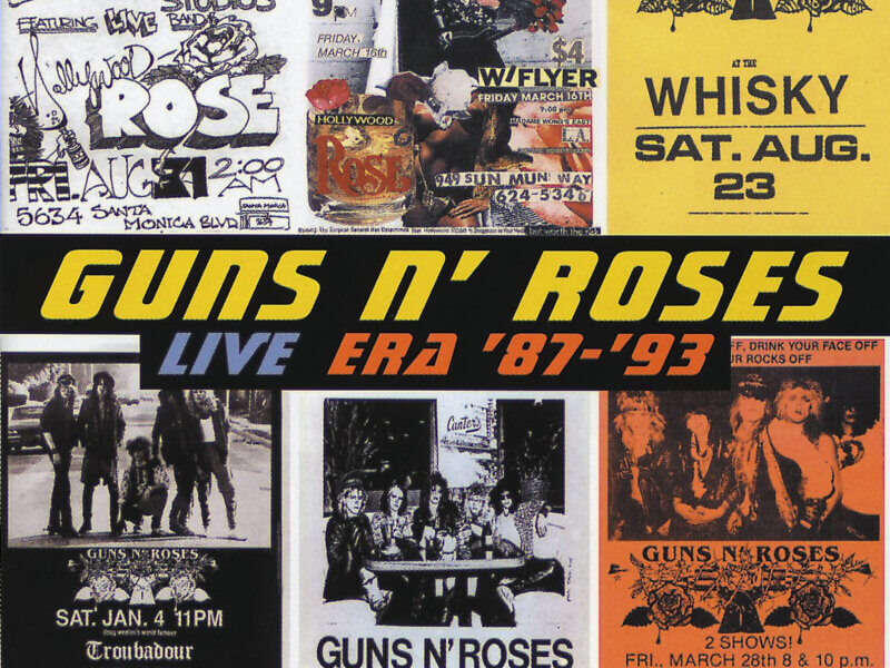 Guns N‘ Roses – „Live Era ’87 – ’93“ (Live-Album – VÖ: 21.11.2025)