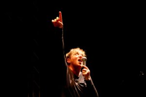 Katharina Franck (von den Rainbirds) live - Pressebild (Foto Credits (c): Christine Meyer)