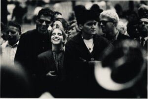 Die Rainbirds auf dem Breitscheidplatz in Berlin (1988) - Pressebilf (Foto Credits (©): Martin Becker)